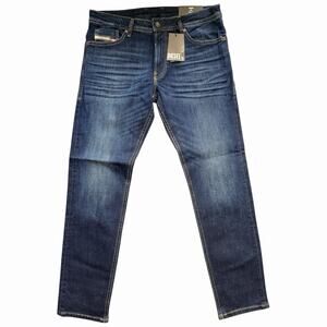 Diesel Thommer RB065 Slim Jeans Men’s 34x32 Denim Stretch $195 Measures Included